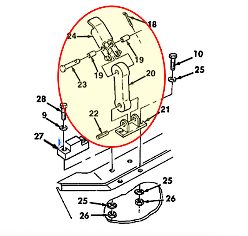 Hummer/Humvee Hood Latch Assy Green (Set Of 2) 12338909 - Foto 9