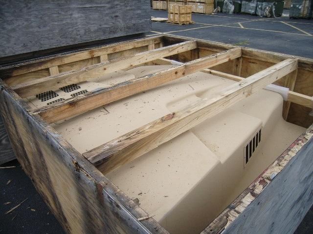 Hood Asm. Caiman MRAP Engine Cover 2510-01-555-4757 MRP12411-001