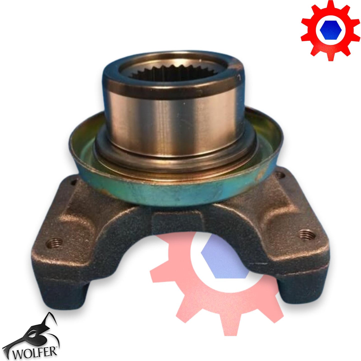 YOKE , INPUT FRONT DIFFERENTIAL; HUMMER H1 ; 2520-01-267-7371  12460374  5717032