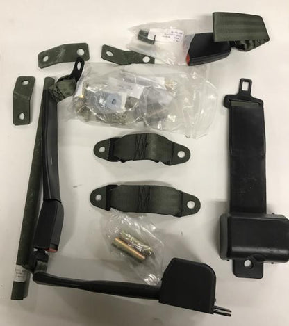 Seat Belt Kit 12301438 , 2540-01-245-2444 2.5 / 5 TON M35 M52 M818 M923 M939