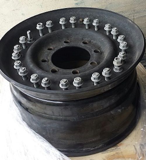 24 Paired Bolts - Inner and Outer Rim 1 each 2530015626049 and 2530015626058 Kit W\ Bolt and Nuts