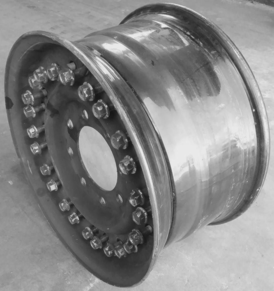 24 Paired Bolts - Inner and Outer Rim 1 each 2530015626049 and 2530015626058 Kit W\ Bolt and Nuts