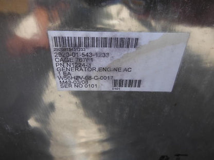 Generator w/Regulator, 200amp, 14/28v 2920015431233 , N1224-3