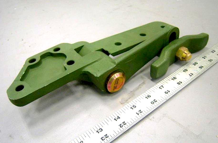 WINDSHIELD HINGE ASSY, LH OUTER ; M939 , M35 ; 5340-00-696-0264 , 7373321 ; 5TON