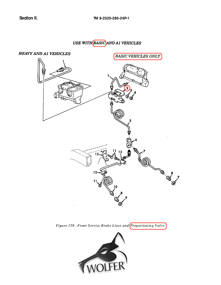 VALVE , Brake Proportional ; M998 Hummer ; 12339353  4820-01-186-0822 109413-1