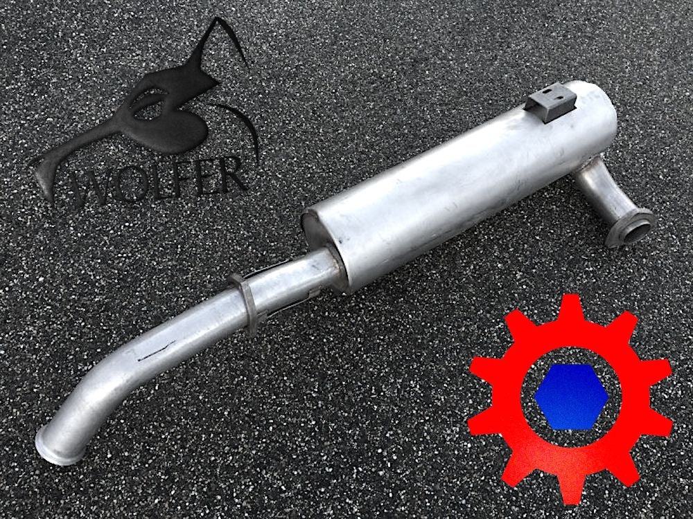 Muffler, Ceramic Fiber Insulated; Mil. Hummer; 12338309 5593607  2990-01-188-3281