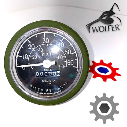 Speedometer 0-60mph & 0-100kmh ; M-SERIES  HUMMER ; MS39021-2  12338463