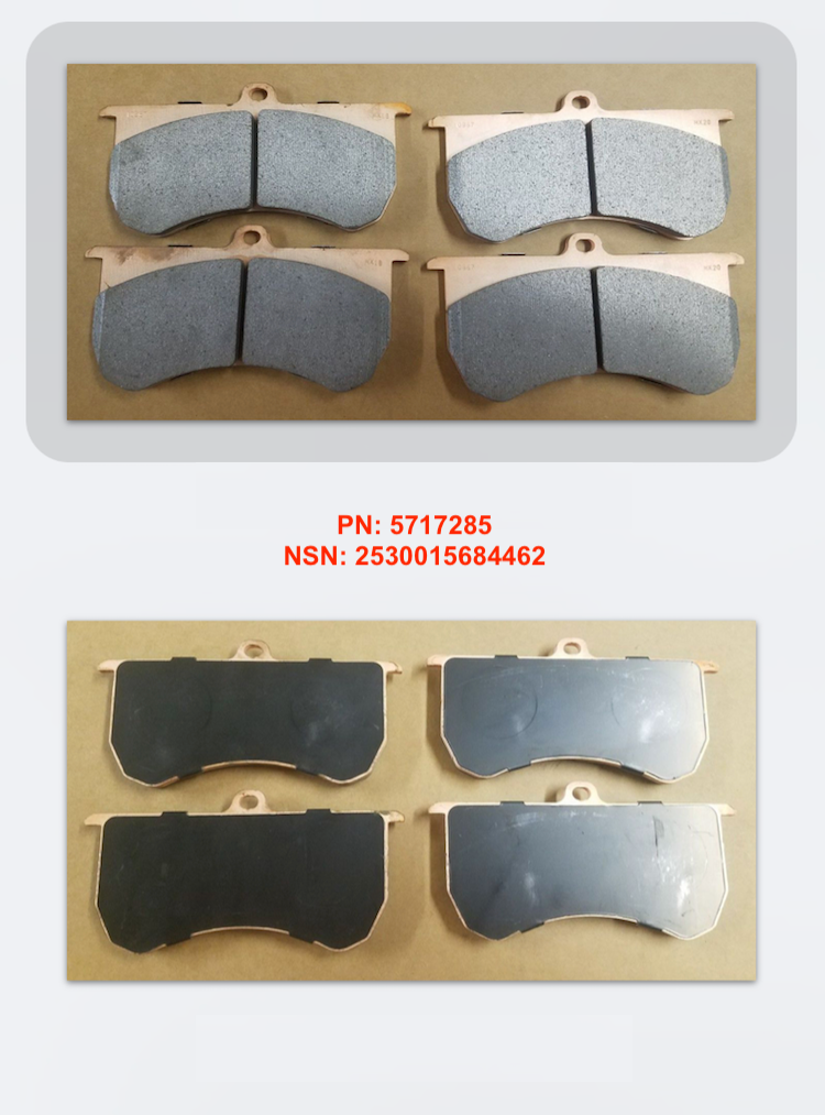 キャベッジパッチ Brake Pad Kit with Hardware; ECV HUMMER ; Z-150-10479-PS