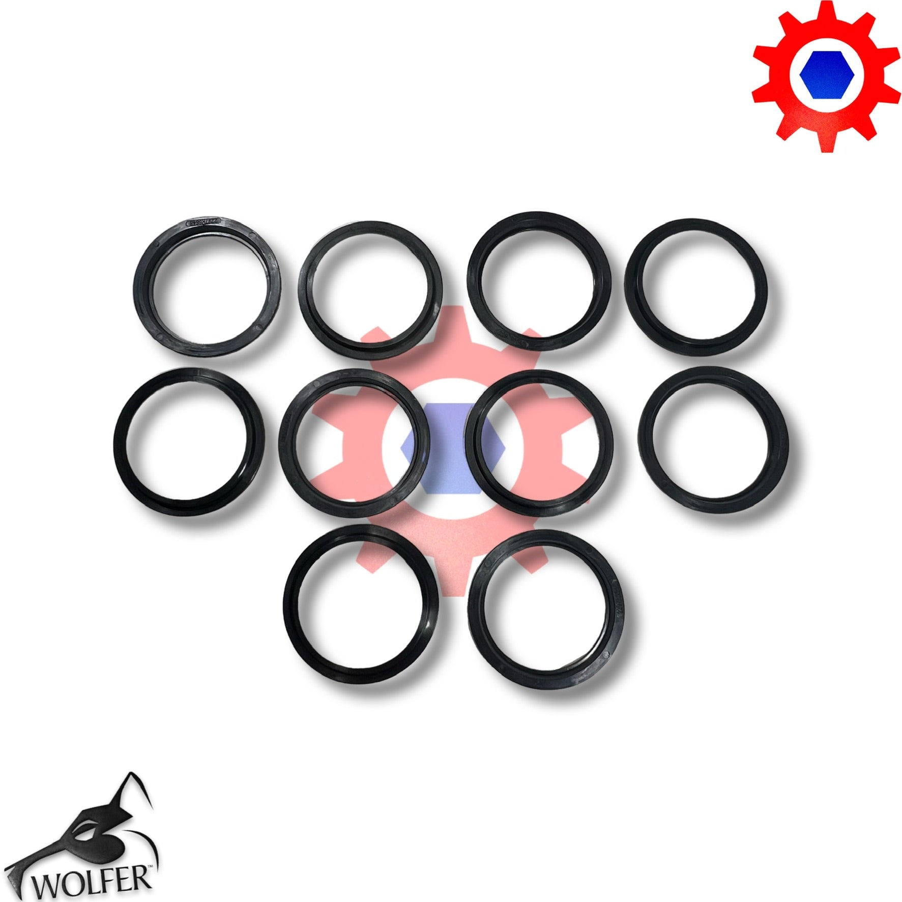 GUIDE RING - CTIS (SEAL RETAINER) LOT OF 10 ; 2297R6648  , 28KP740 , 5330-01-362-4993
