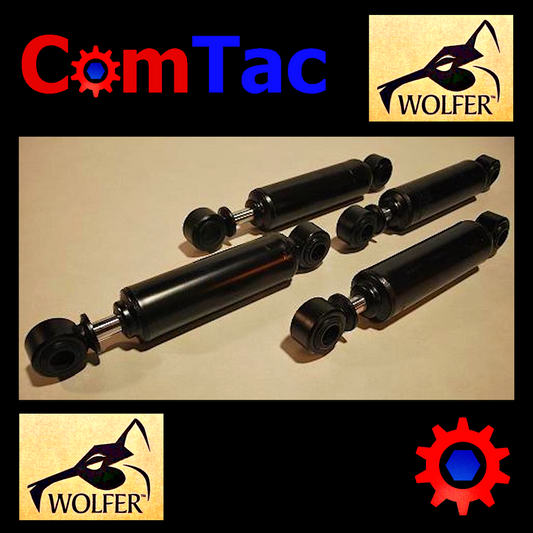 Full Set (4 each) 10K Shocks (2-FRONT+2-REAR) H1  Mil. Hummer ; 12340071 & 72