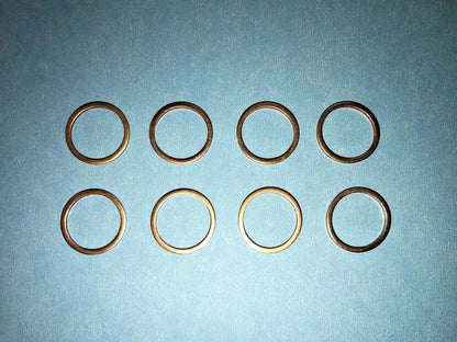 8 ea- Copper Gasket , Injector ; 6.2L/6.5L ; 14025557 5740058 91600 6251004 SK13