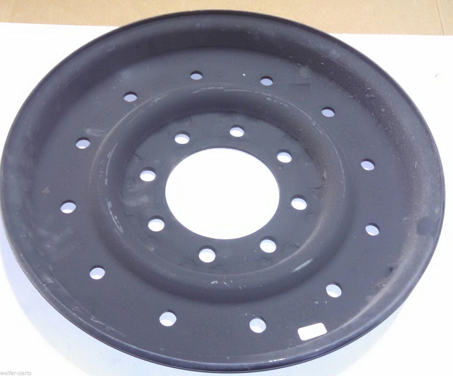 RIM WHEEL , OUTER , 12-BOLT 3400-lb; Mil. Hummer ; 12342640 , 2530-01-336-3127