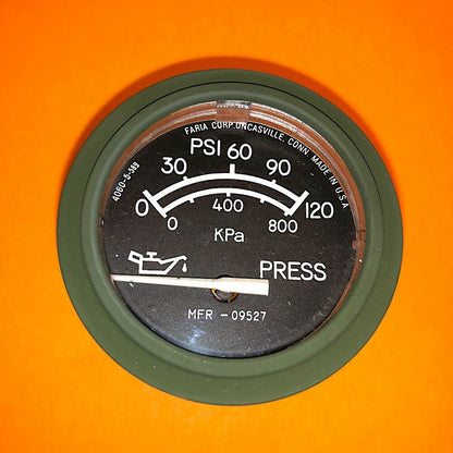 Oil Pressure Gauge / STD&Metric; Humvee Hummer; 6685014393563 5598356 4060-5-589