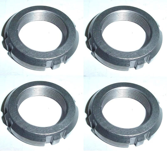 4 each- Nut , Retaining Lock, 8 Slot; Hummer  Humvee ; 2530-01-382-5031 12342680