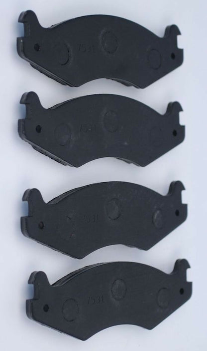 4 each - Brake Pad Set ; M998 Hummer ; 12342340 GVMD651 2530012532825 5584858