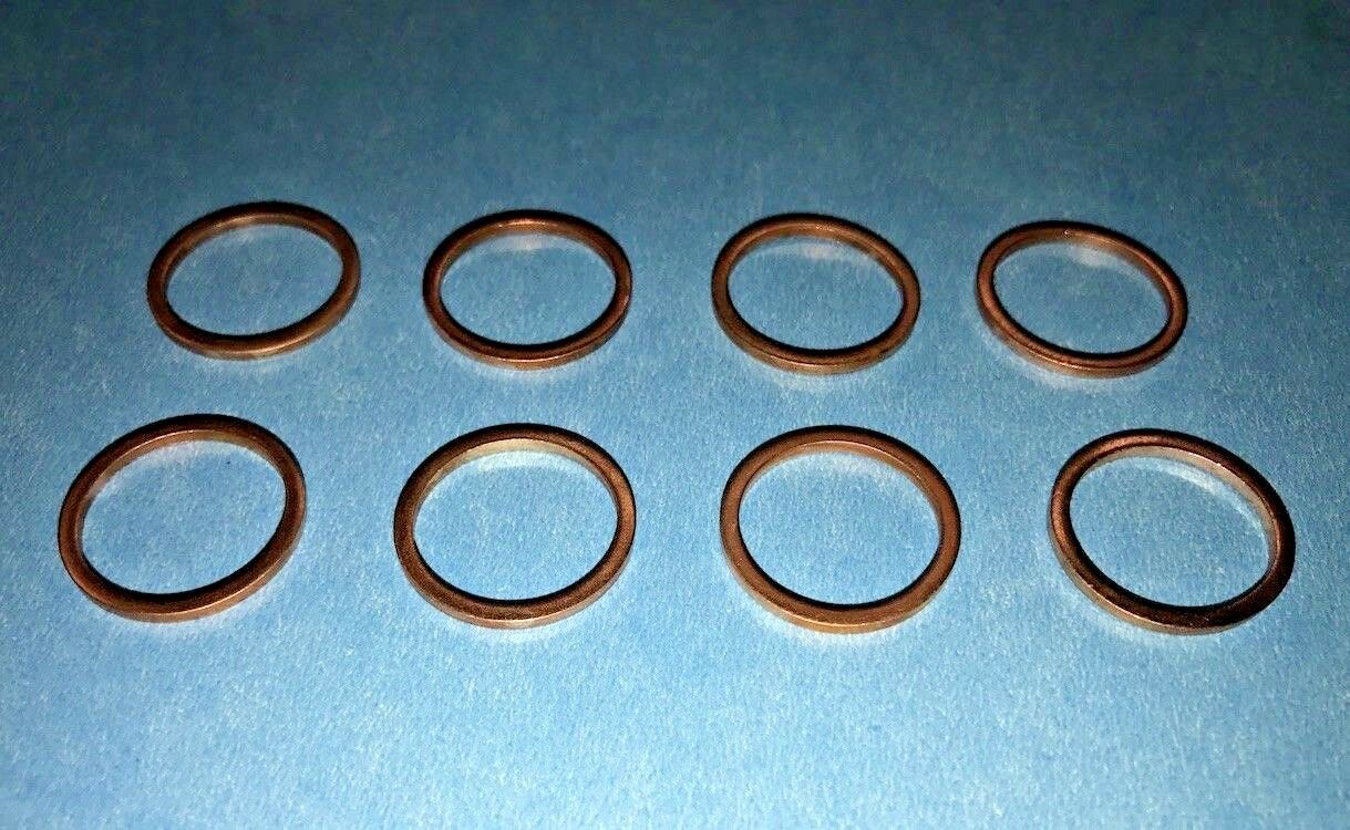 8 ea- Copper Gasket , Injector ; 6.2L/6.5L ; 14025557 5740058 91600 6251004 SK13