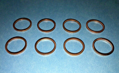 8 ea- Copper Gasket , Injector ; 6.2L/6.5L ; 14025557 5740058 91600 6251004 SK13