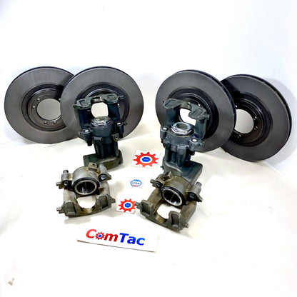 10K Brake Calipers & Vented Rotors Kit *New* Humvee; Front / Rear / Left / Right