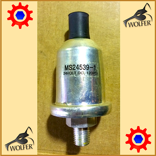 OIL PRESSURE UNIT 0-120PSI; M939A2 M998 ; MS24539-1 6620009935546 7728856