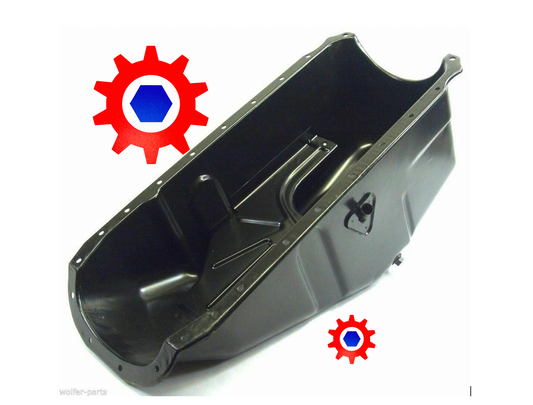 OIL PAN 6.2L Diesel Engine ; 5588022 , 2815-01-168-7912 , 23500009 ; M998 Hummer