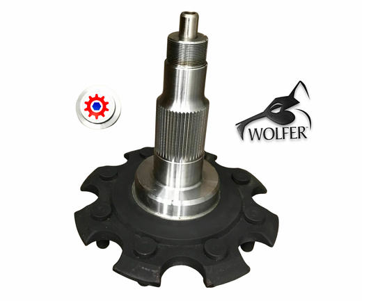 SPINDLE w/spacer for CTIS KNUCKLE ; Humvee ;  2530-01-417-2725  5715295  5594530