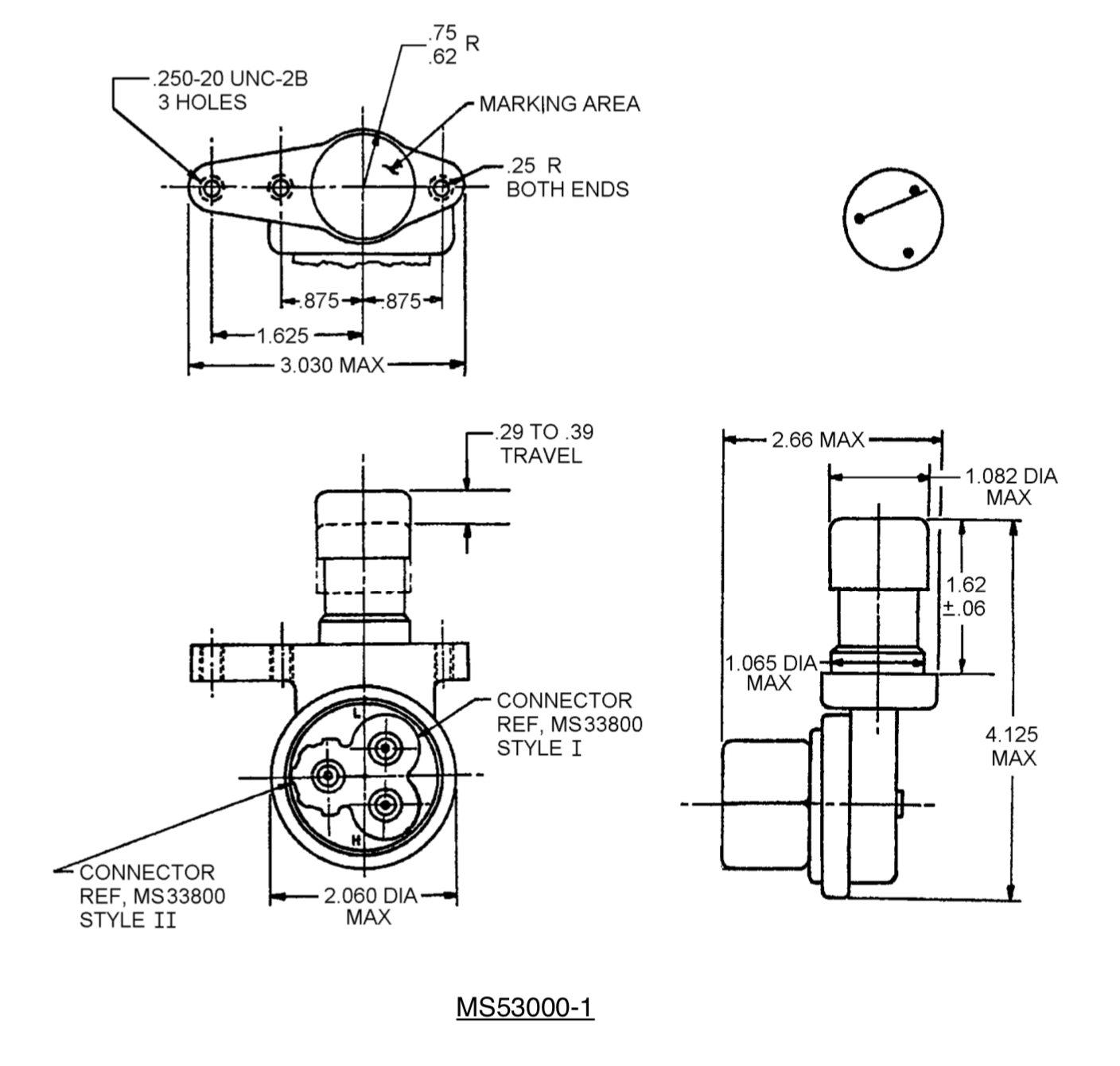 Switch , Dimmer ; Hummer M939 M35 ; 2590-00-801-2355  MS53000-1  5741201 7728788